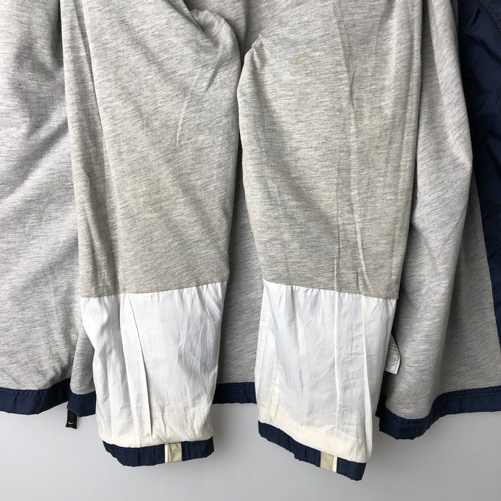 90s-00'S Nike Men's Lightweight Windbreaker (Size XL) polyester navy blue type Vintage Second Hand