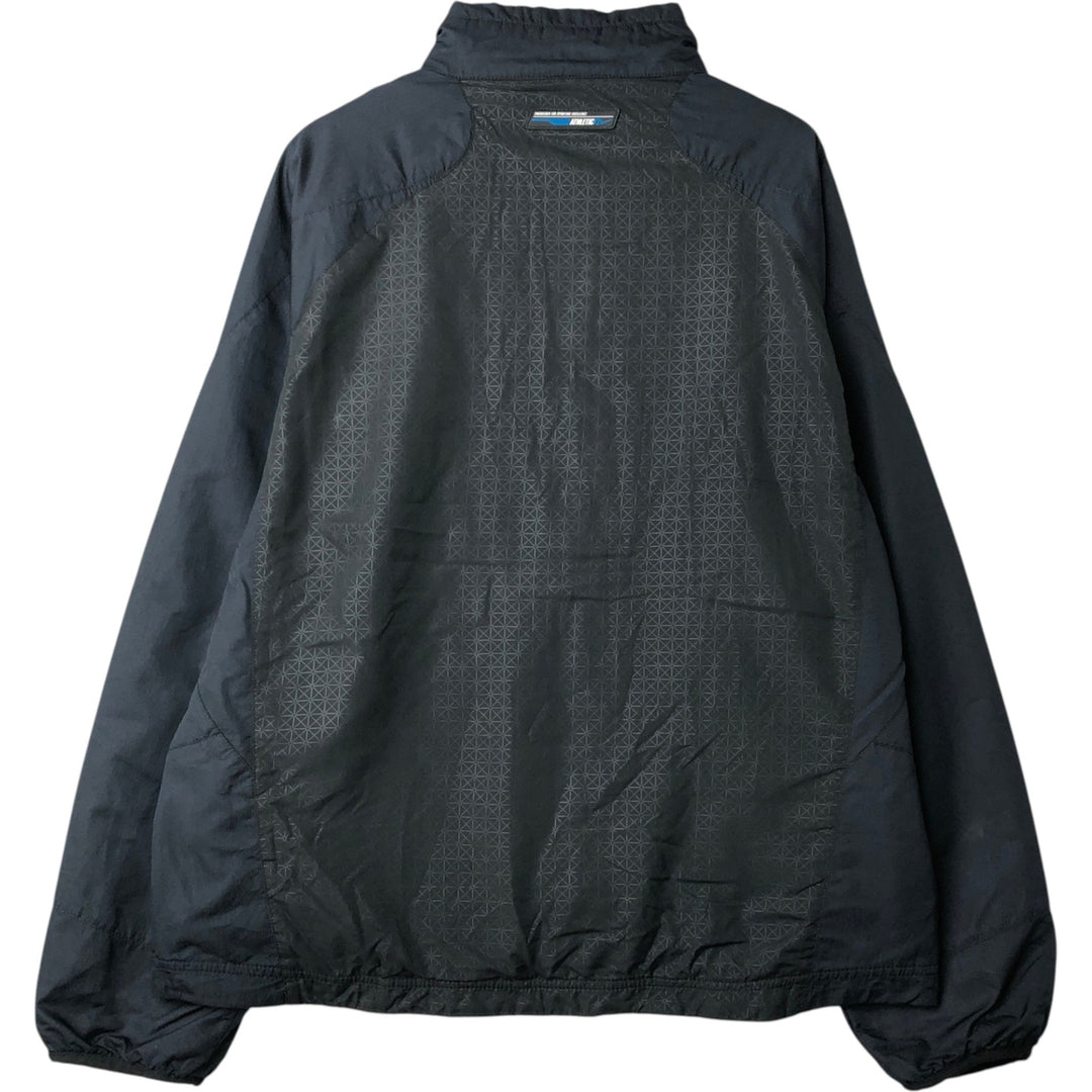 90s-00'S Nike Athletic 72 All-Over Print Windbreaker, Men's Size L polyester black type Vintage Second Hand