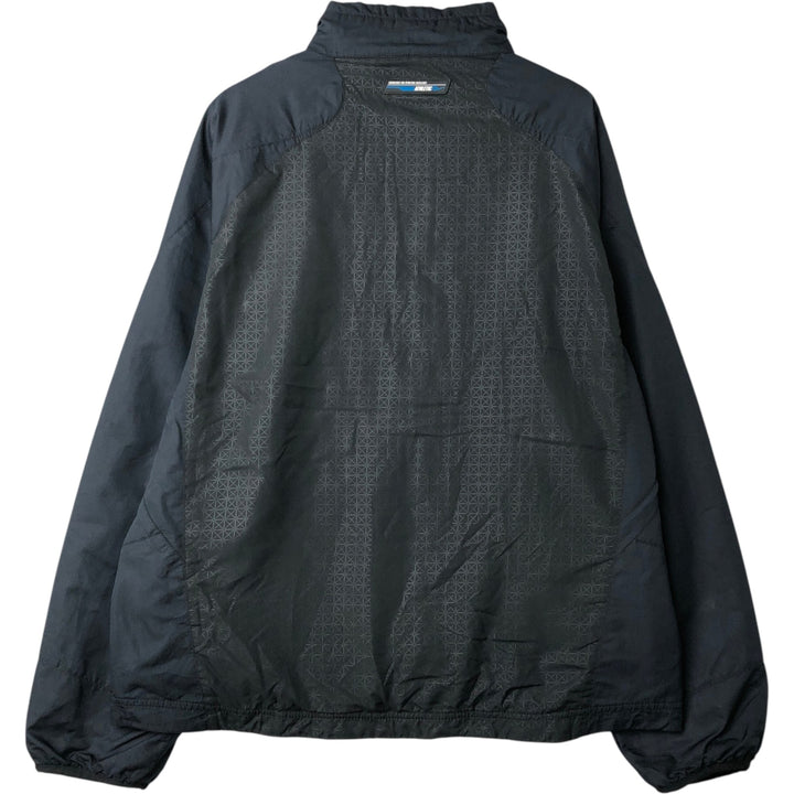 90s-00'S Nike Athletic 72 All-Over Print Windbreaker, Men's Size L polyester black type Vintage Second Hand
