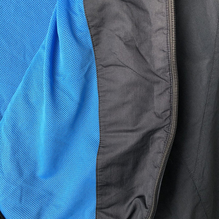 90s-00'S Nike Athletic 72 All-Over Print Windbreaker, Men's Size L polyester black type Vintage Second Hand