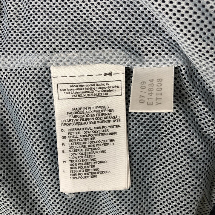 2000'S adidas CLIMA365 windbreaker, men's size XL polyester navy blue type Vintage Second Hand