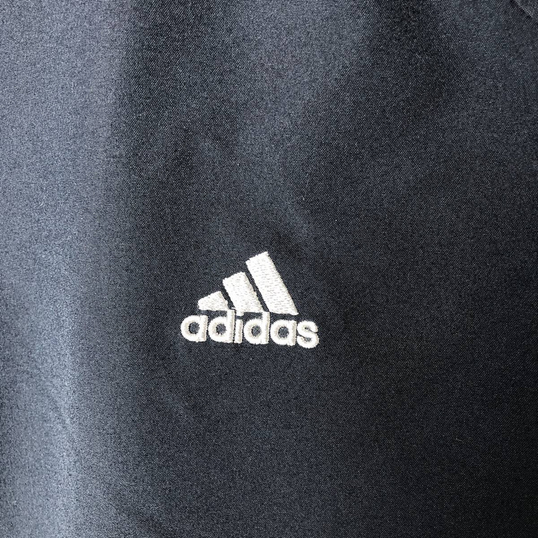 2000'S adidas CLIMA365 windbreaker, men's size XL polyester navy blue type Vintage Second Hand