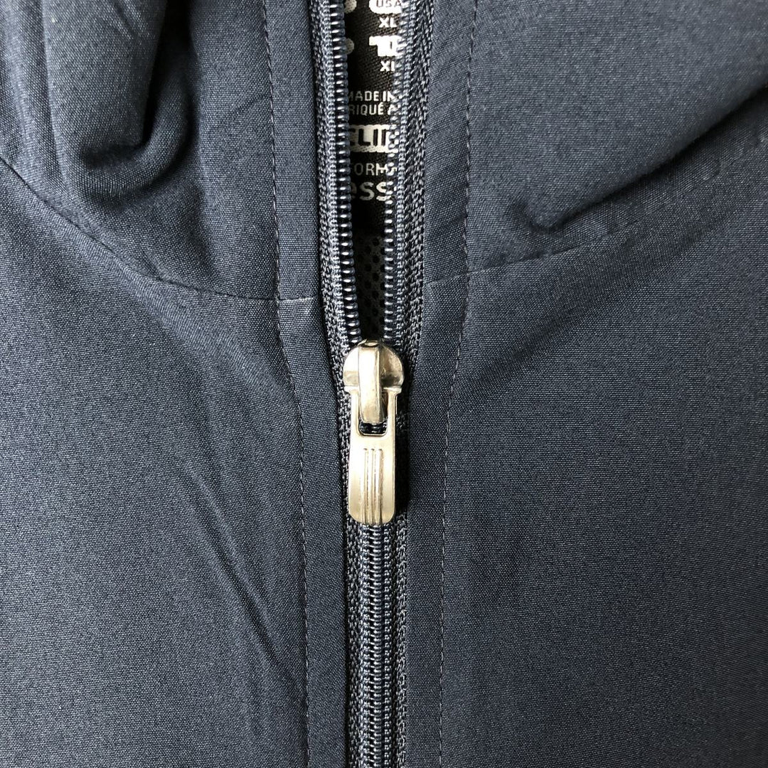 2000'S adidas CLIMA365 windbreaker, men's size XL polyester navy blue type Vintage Second Hand