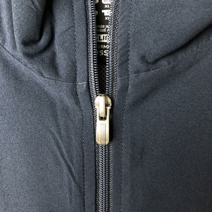 2000'S adidas CLIMA365 windbreaker, men's size XL polyester navy blue type Vintage Second Hand