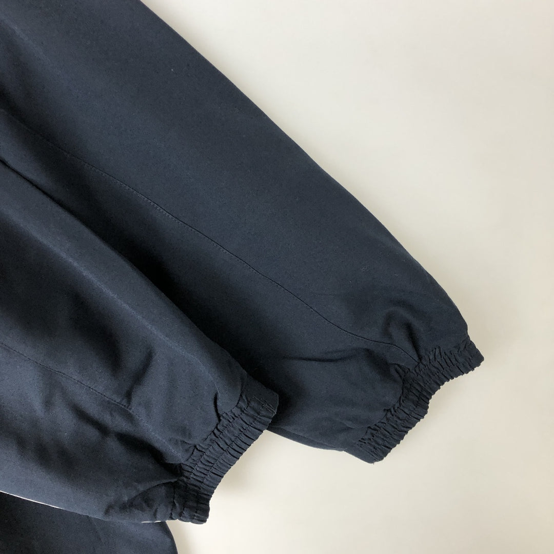 2000'S adidas CLIMA365 windbreaker, men's size XL polyester navy blue type Vintage Second Hand
