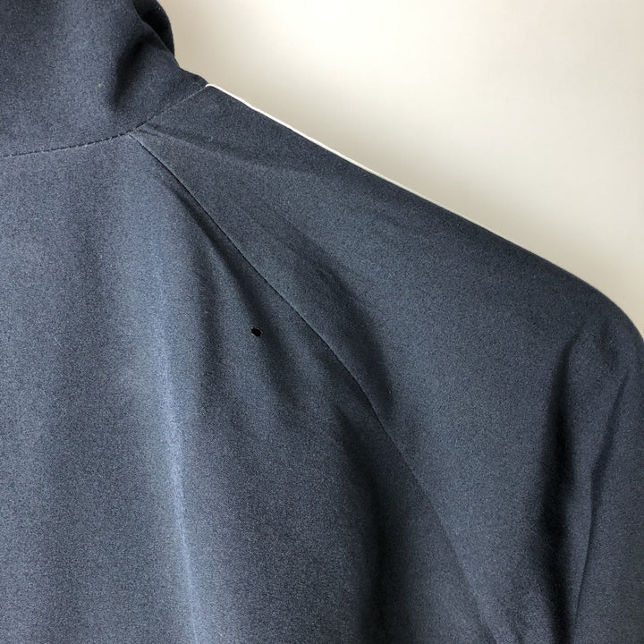 2000'S adidas CLIMA365 windbreaker, men's size XL polyester navy blue type Vintage Second Hand