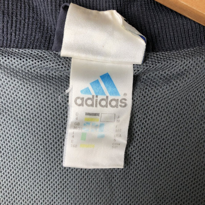 00'S adidas windbreaker, men's size S polyester gray type Vintage Second Hand