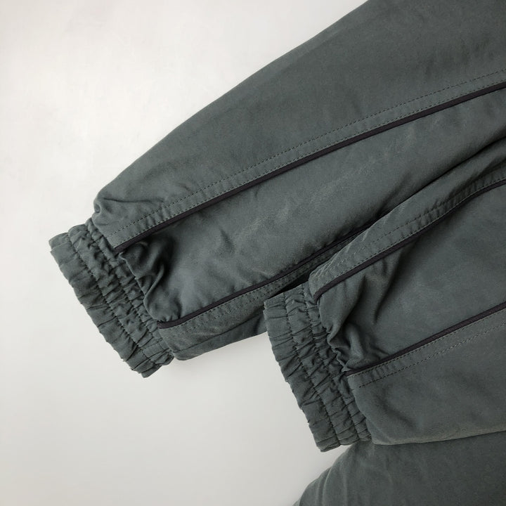 00'S adidas windbreaker, men's size S polyester gray type Vintage Second Hand