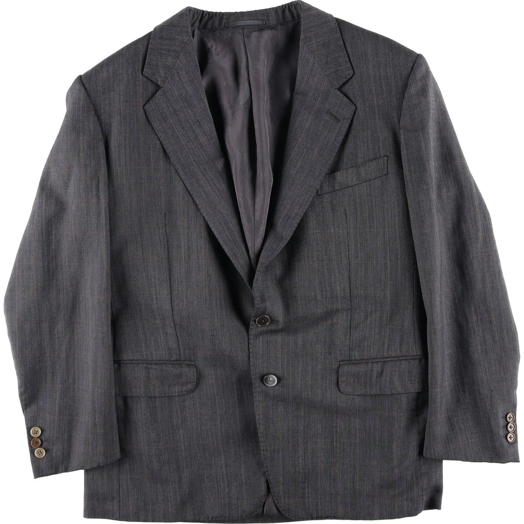 Christian Dior MONSIEUR Check Pattern Tailored Jacket, Men's Size M (approx.) unclear gray type Vintage Second Hand