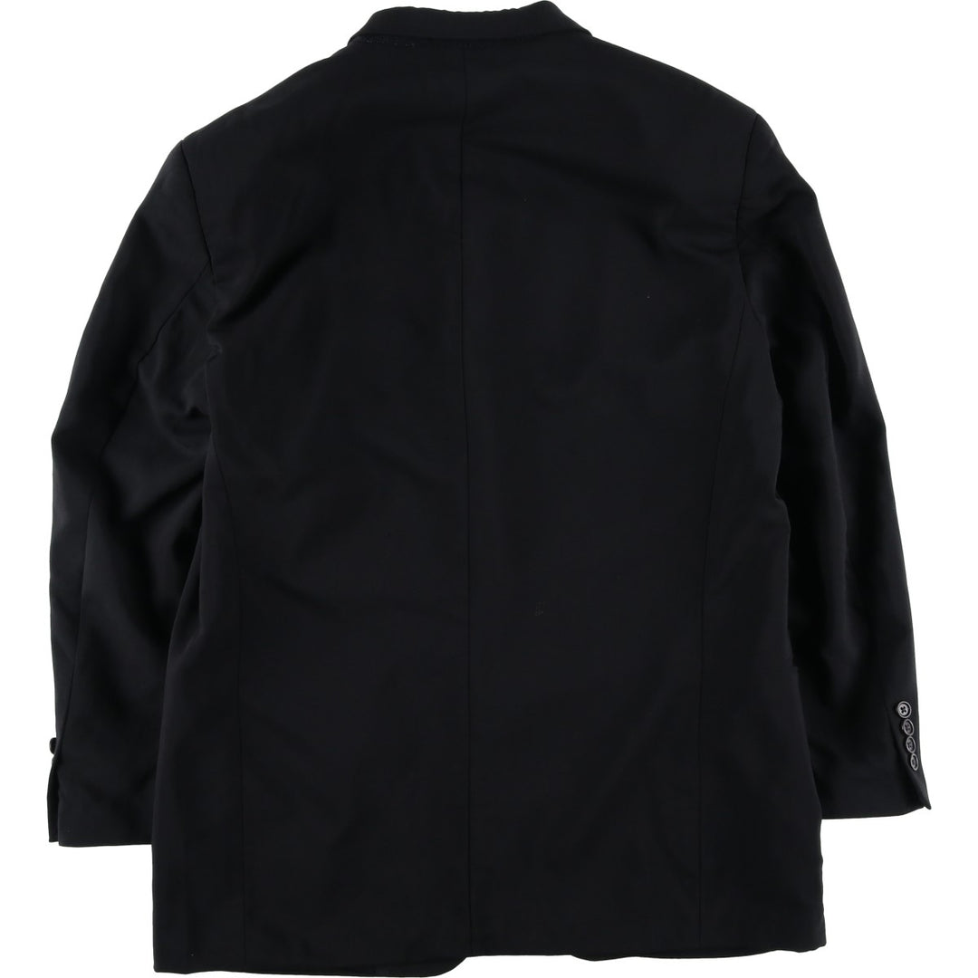 Hugo Boss wool tailored jacket, made in the USA, size L wool black type Vintage Second Hand