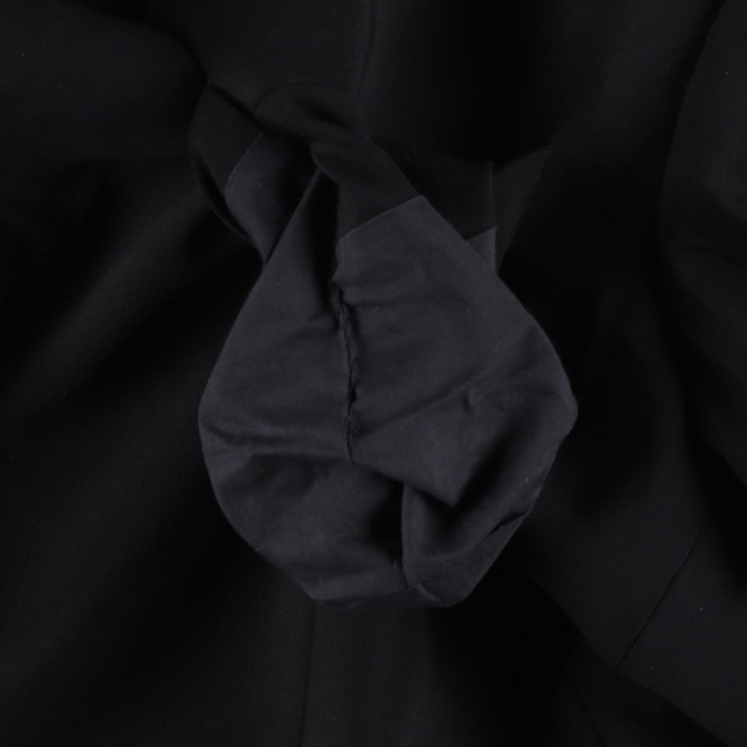 Hugo Boss wool tailored jacket, made in the USA, size L wool black type Vintage Second Hand