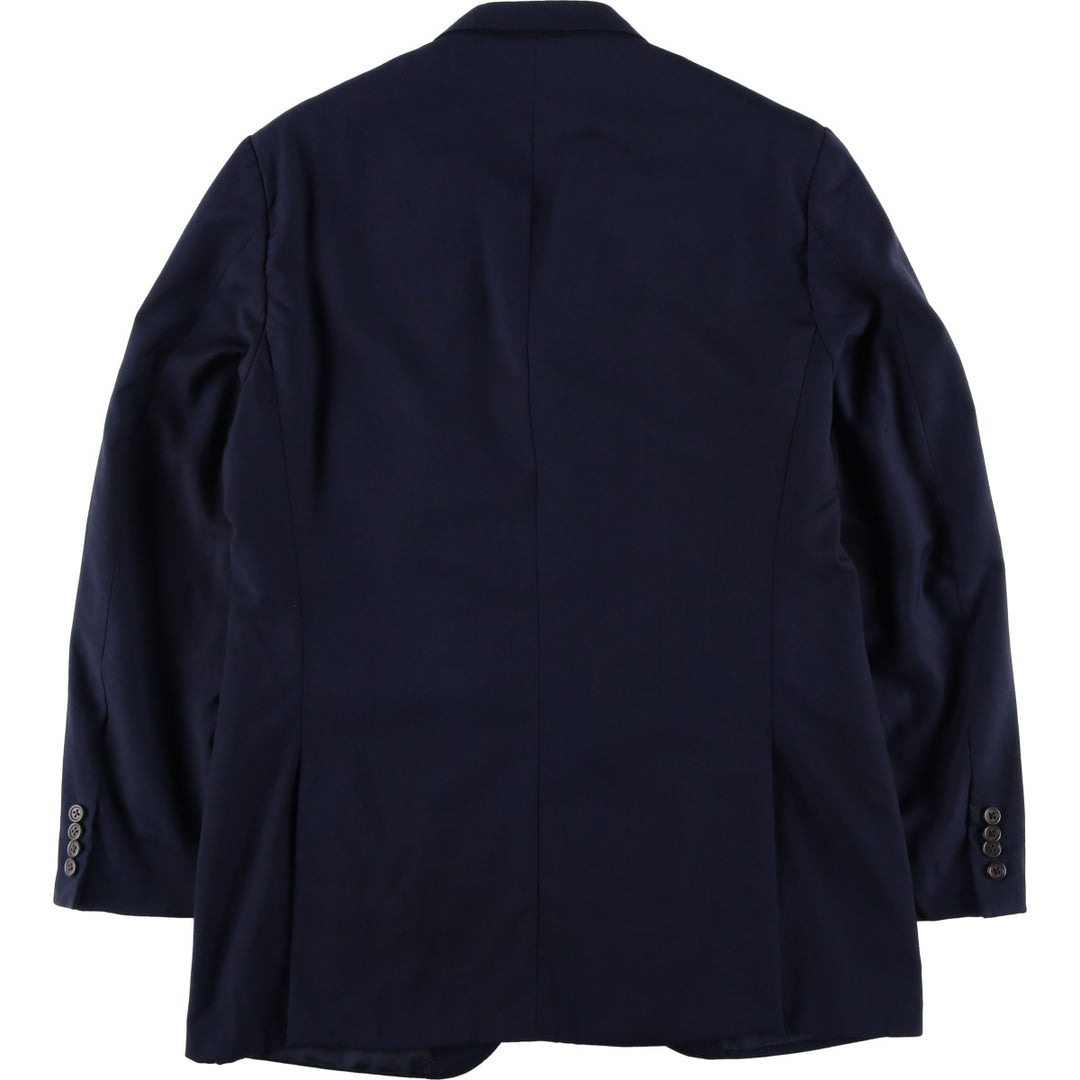 Ralph Lauren POLO by Ralph Lauren wool tailored jacket, made in Italy, men's size M equivalent. wool navy blue type Vintage Second Hand