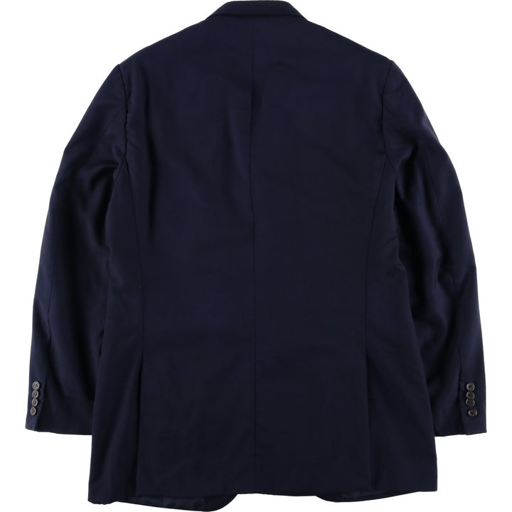 Ralph Lauren POLO by Ralph Lauren wool tailored jacket, made in Italy, men's size M equivalent. wool navy blue type Vintage Second Hand