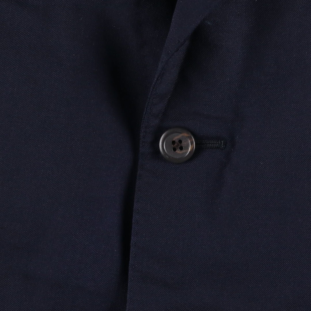 Ralph Lauren POLO by Ralph Lauren wool tailored jacket, made in Italy, men's size M equivalent. wool navy blue type Vintage Second Hand