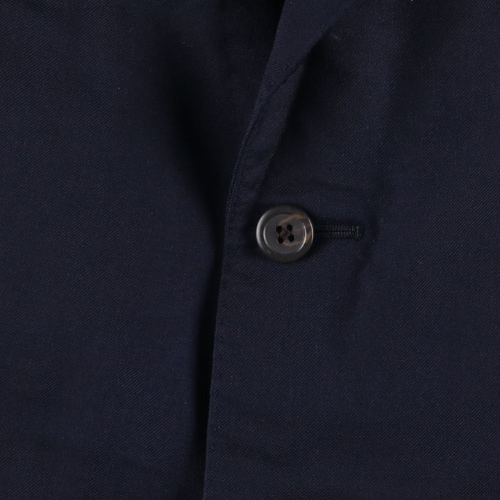 Ralph Lauren POLO by Ralph Lauren wool tailored jacket, made in Italy, men's size M equivalent. wool navy blue type Vintage Second Hand
