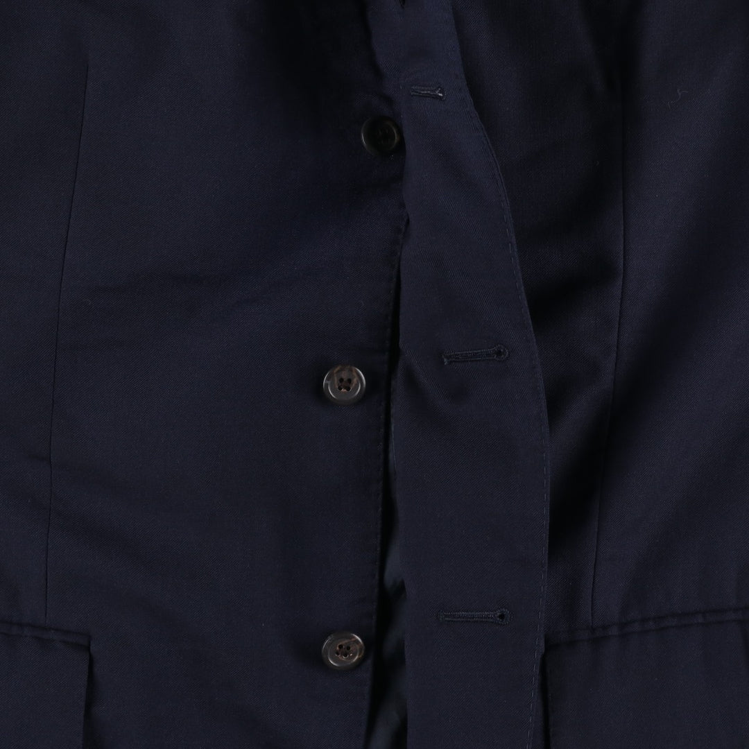 Ralph Lauren POLO by Ralph Lauren wool tailored jacket, made in Italy, men's size M equivalent. wool navy blue type Vintage Second Hand