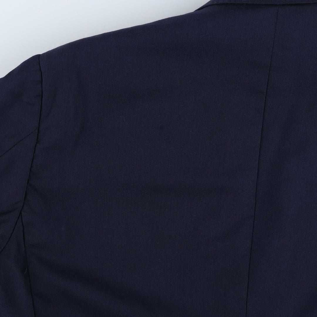 Ralph Lauren POLO by Ralph Lauren wool tailored jacket, made in Italy, men's size M equivalent. wool navy blue type Vintage Second Hand