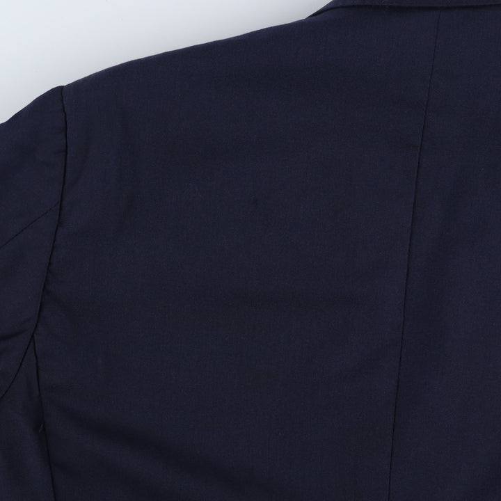 Ralph Lauren POLO by Ralph Lauren wool tailored jacket, made in Italy, men's size M equivalent. wool navy blue type Vintage Second Hand