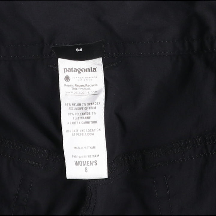 Patagonia 58686SP12 A-line Mini Skirt, Women's Size XL (approx.) Nylon black type Vintage Second Hand