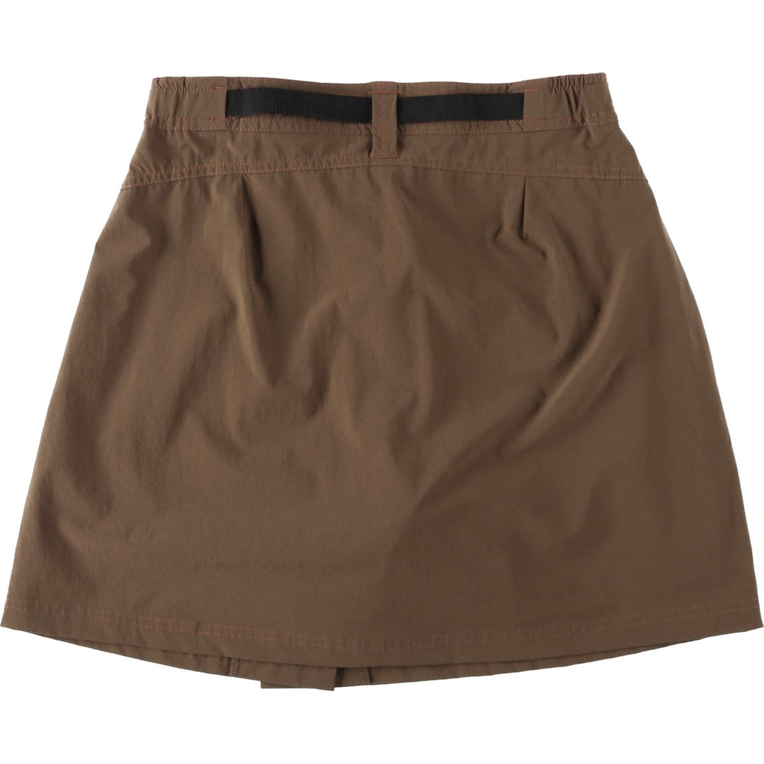 REI Mini Culotte Skirt, Women's Size L (equivalent to size L) Nylon brown type Vintage Second Hand