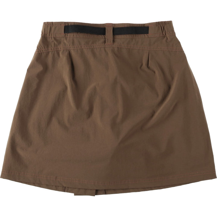 REI Mini Culotte Skirt, Women's Size L (equivalent to size L) Nylon brown type Vintage Second Hand