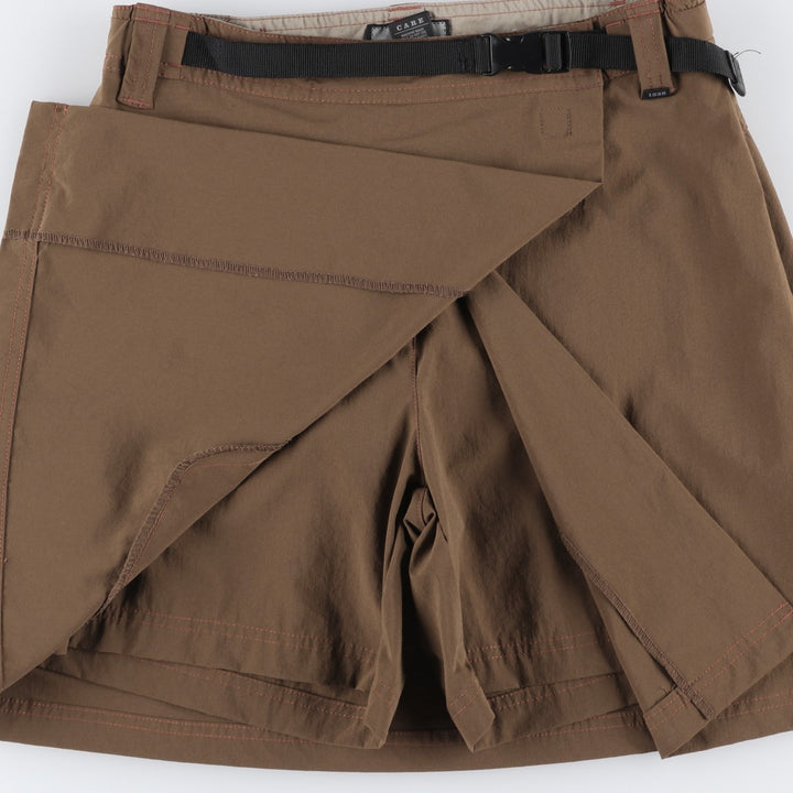 REI Mini Culotte Skirt, Women's Size L (equivalent to size L) Nylon brown type Vintage Second Hand