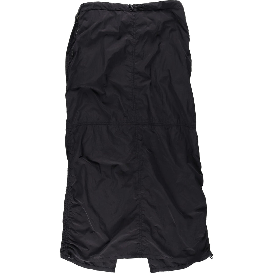 PASSPORT Long A-line Skirt, Women's Size XS unclear black type Vintage Second Hand
