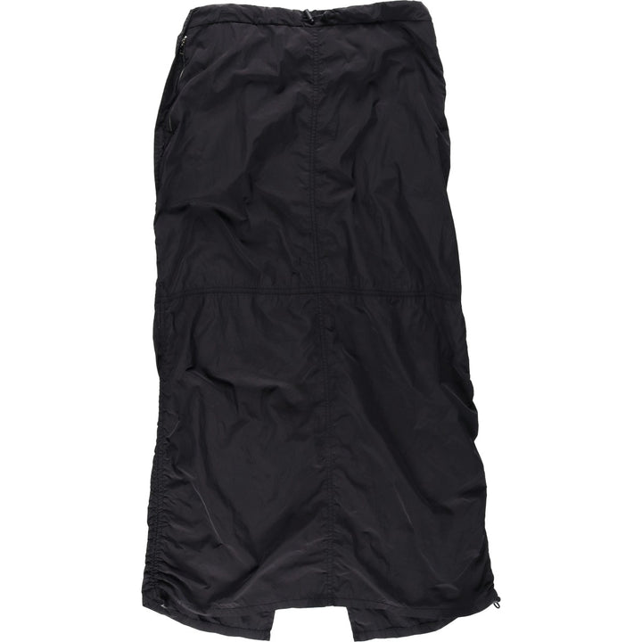 PASSPORT Long A-line Skirt, Women's Size XS unclear black type Vintage Second Hand
