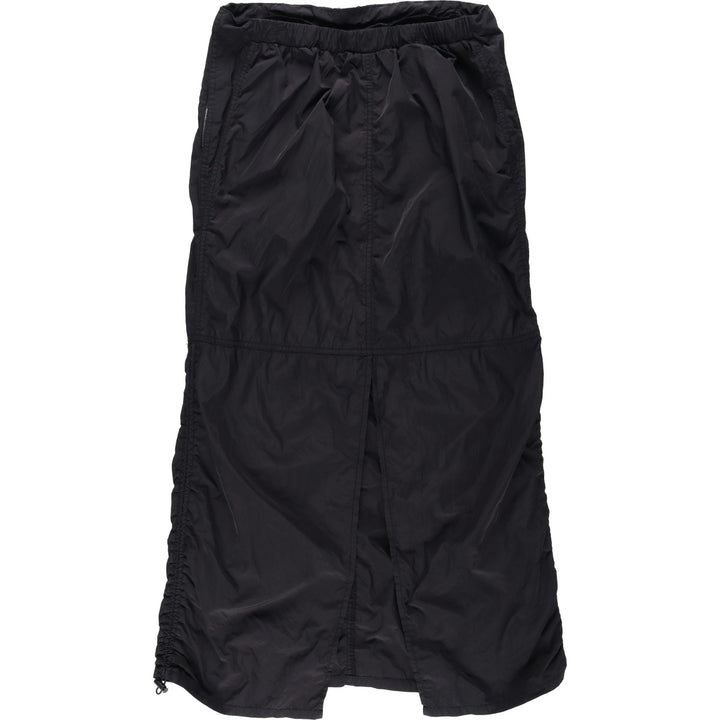 PASSPORT Long A-line Skirt, Women's Size XS unclear black type Vintage Second Hand