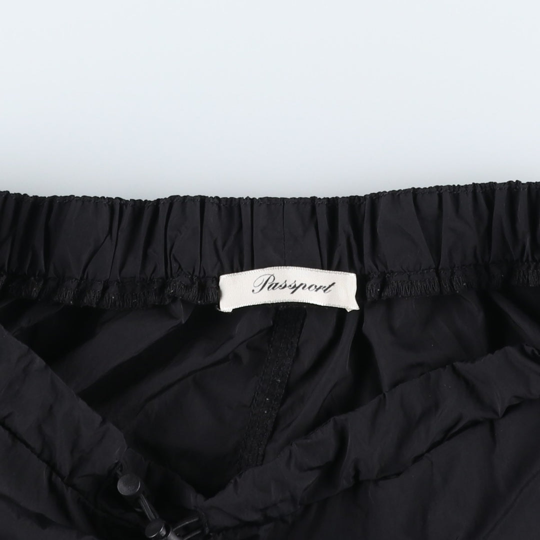 PASSPORT Long A-line Skirt, Women's Size XS unclear black type Vintage Second Hand