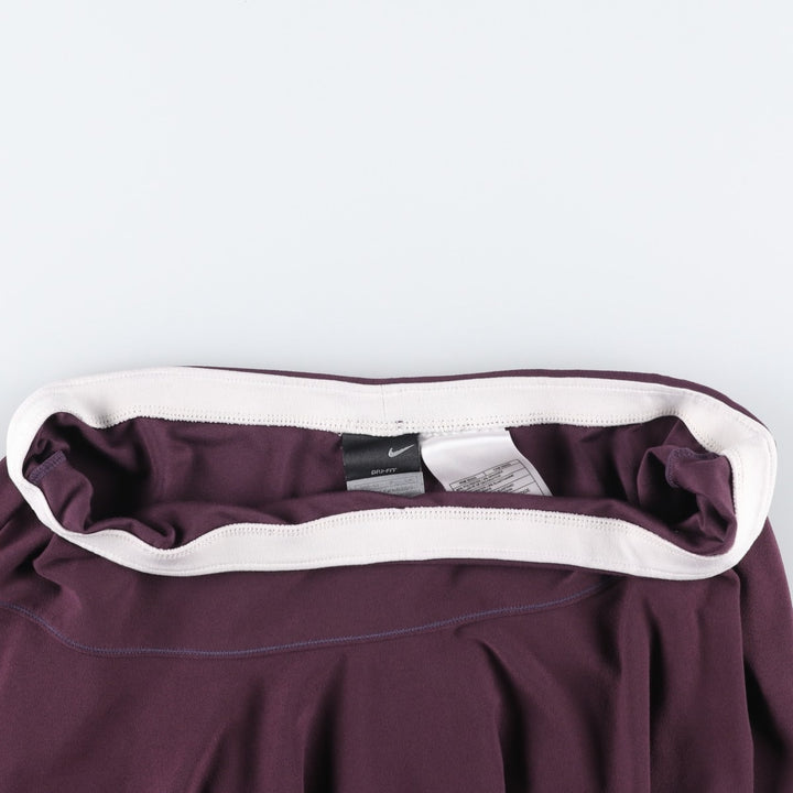 Nike DRI-FIT Jersey Mini Skirt, Women's Size L (approx.) polyester purple type Vintage Second Hand