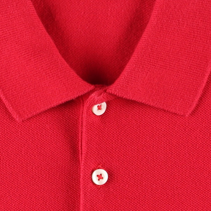 Ralph Lauren half-length short-sleeved polo shirt dress, women's size XS. cotton red type Vintage Second Hand