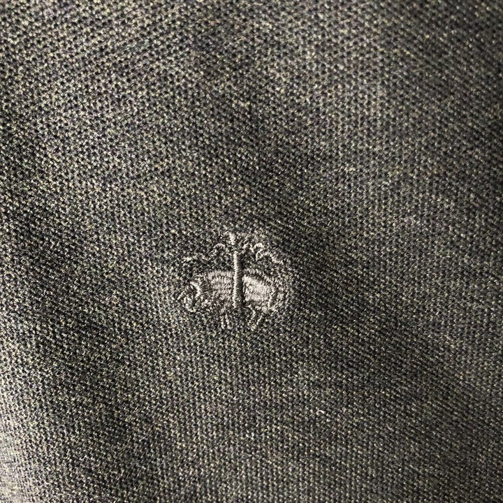 Brooks Brothers Est. 1818 Men's Long Sleeve Polo Shirt, Size M cotton green type Vintage Second Hand