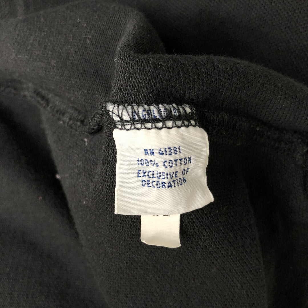 Ralph Lauren POLO RALPH LAUREN long-sleeved polo shirt, men's size L cotton black type Vintage Second Hand