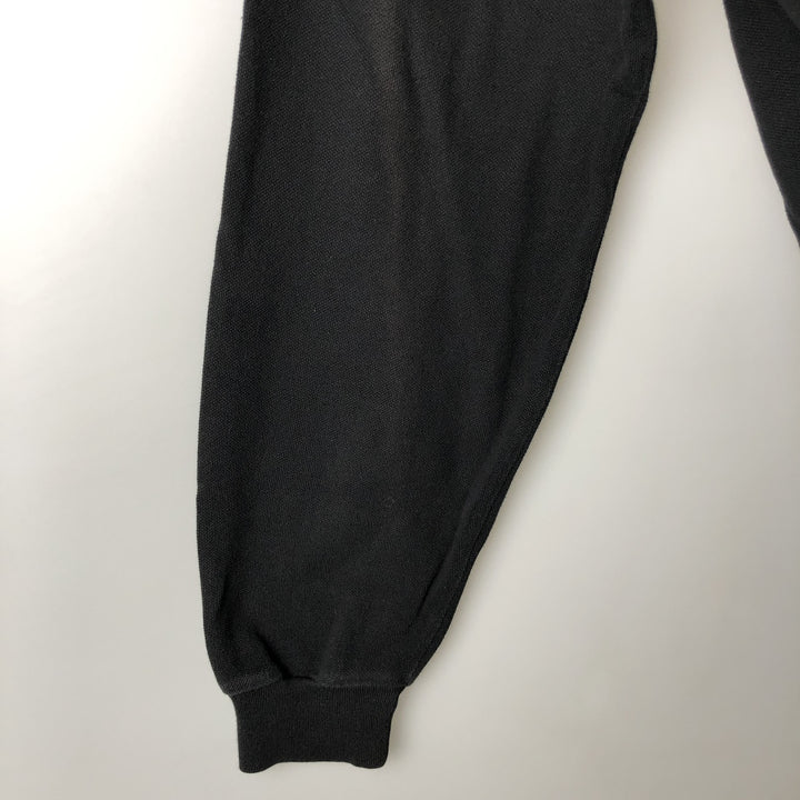 Ralph Lauren POLO RALPH LAUREN long-sleeved polo shirt, men's size L cotton black type Vintage Second Hand