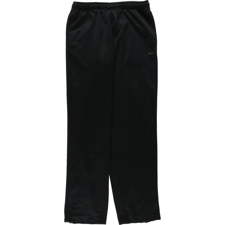 2000'S Nike Track Pants, Men's Size L polyester black type Vintage Second Hand