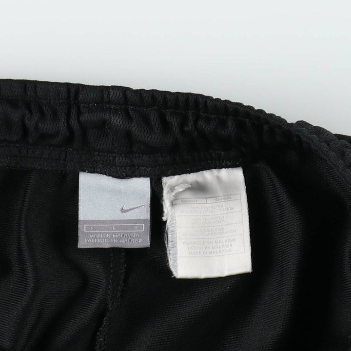 2000'S Nike Track Pants, Men's Size L polyester black type Vintage Second Hand