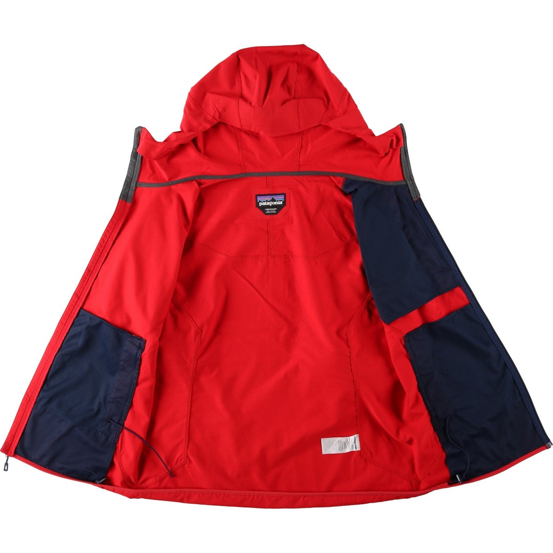 Patagonia 83030SP17 Mountain Parka Shell Jacket, Men's Size L (approx.) polyester red type Vintage Second Hand