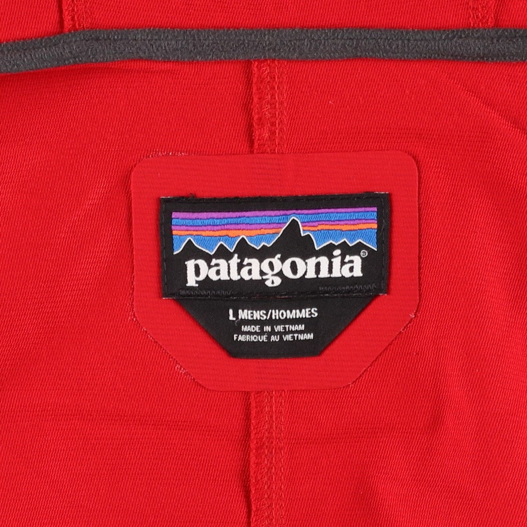 Patagonia 83030SP17 Mountain Parka Shell Jacket, Men's Size L (approx.) polyester red type Vintage Second Hand