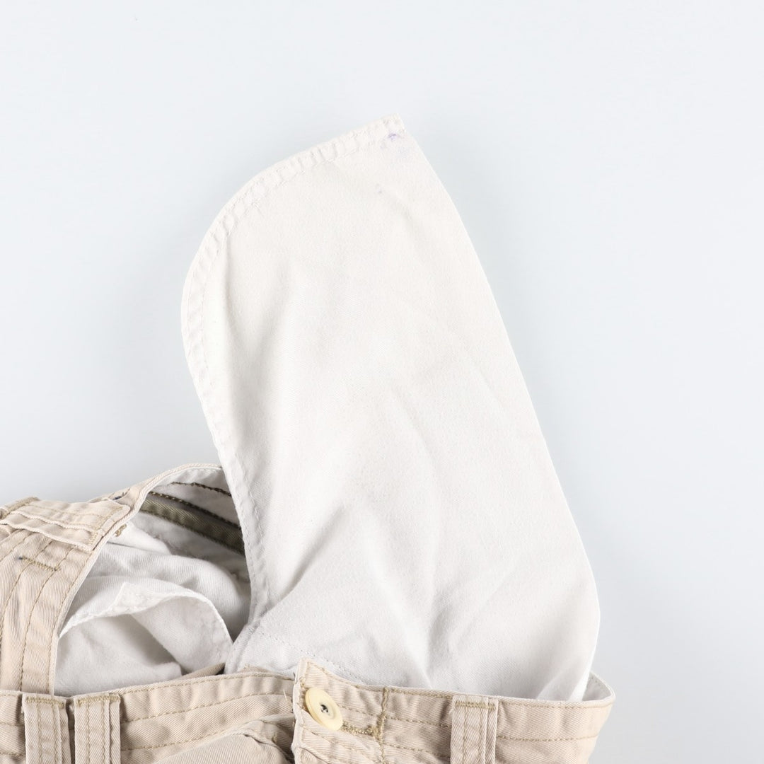 Ralph Lauren POLO RALPH LAUREN cargo shorts, half pants, men's size w33 cotton Beige type Vintage Second Hand