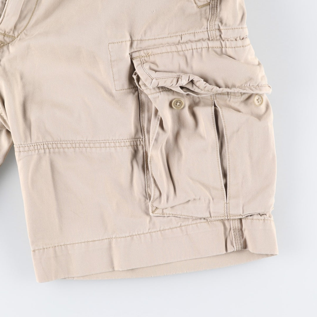Ralph Lauren POLO RALPH LAUREN cargo shorts, half pants, men's size w33 cotton Beige type Vintage Second Hand