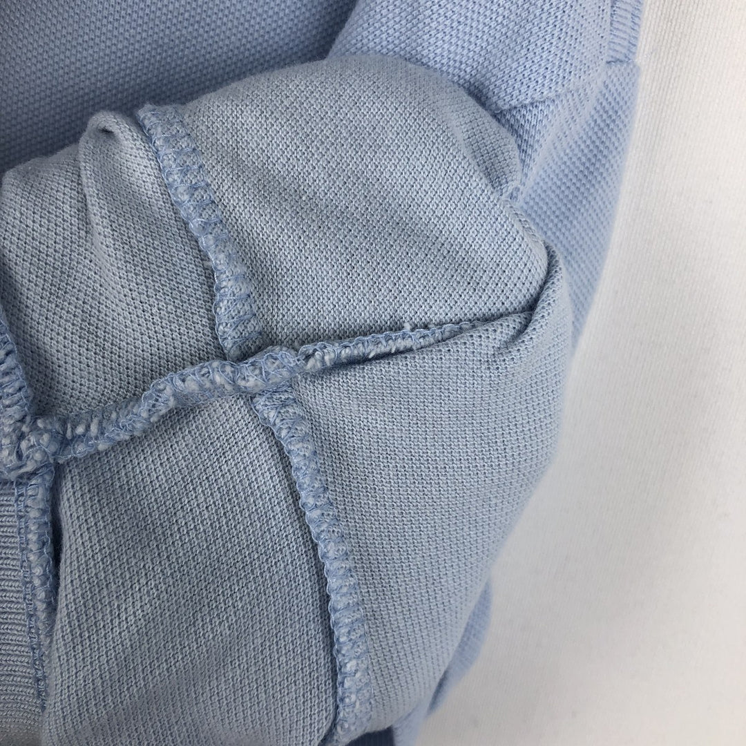 Ralph Lauren POLO RALPH LAUREN CUSTOM SLIM FIT short sleeve polo shirt, men's size L cotton Blue type light blue Vintage Second Hand