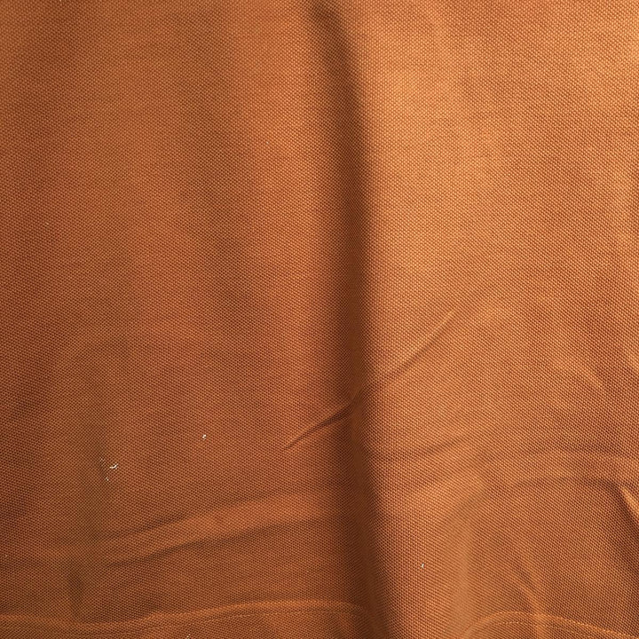 IZOD SILK WASH Short-Sleeve Polo Shirt, Men's Size L (equivalent) cotton orange type Vintage Second Hand