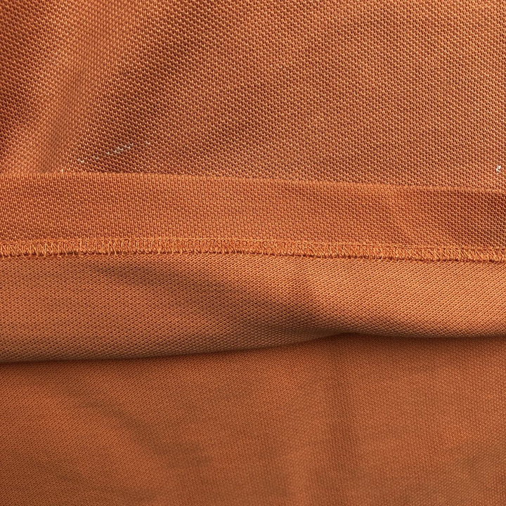 IZOD SILK WASH Short-Sleeve Polo Shirt, Men's Size L (equivalent) cotton orange type Vintage Second Hand