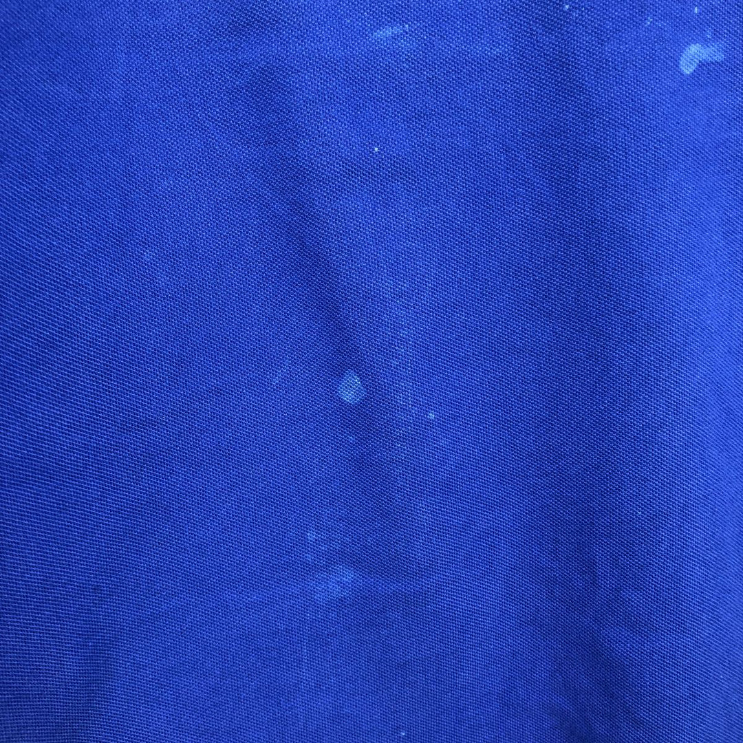 Ralph Lauren POLO RALPH LAUREN CLASSIC FIT short sleeve polo shirt men's XXL equivalent cotton blue type Vintage Second Hand