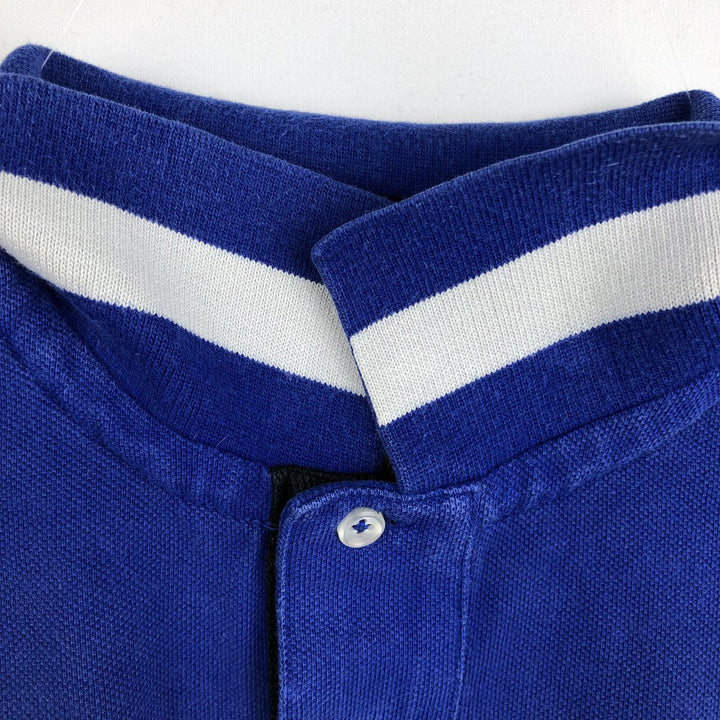 Ralph Lauren POLO RALPH LAUREN CUSTOM FIT Big Pony Short Sleeve Polo Shirt Men's XL cotton blue type Vintage Second Hand