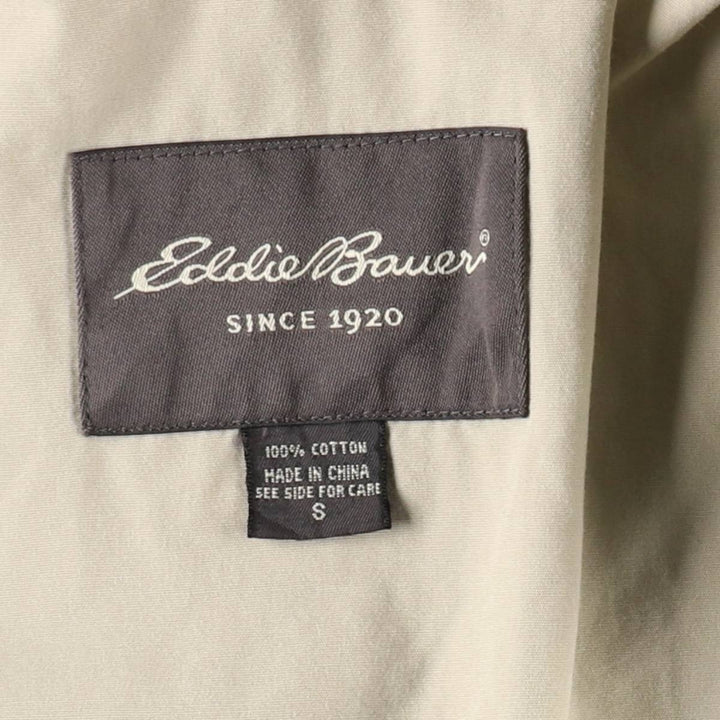 Eddie Bauer Harrington Jacket Swing Top, Men's Size S (approx.) cotton Beige type Vintage Second Hand
