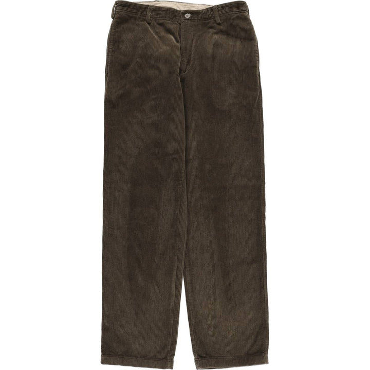 WOOLRICH Men's Corduroy Pants (Size W32) cotton brown type Vintage Second Hand