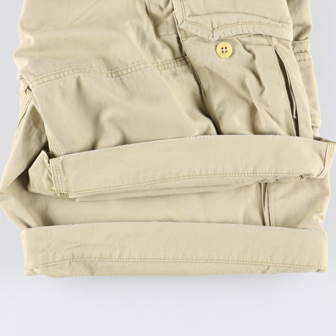Ralph Lauren POLO RALPH LAUREN cargo shorts, half pants, men's size w37 cotton Beige type Vintage Second Hand