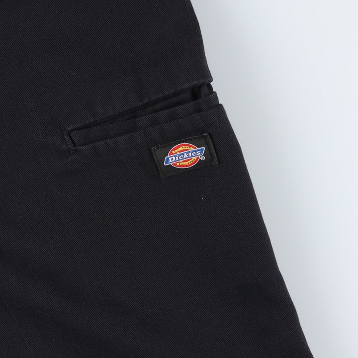 Dickies Work Shorts, Half Pants, Men's, W33 equivalent polyester black type Vintage Second Hand
